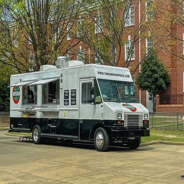 Mobile Kitchen Food Van / Food Trailer/china Multi-function Mobile Food Carts With Big Wheels