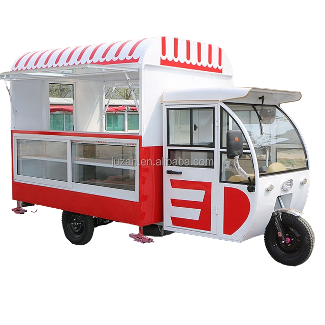 Container food truck hot dog mobile kitchen for sale