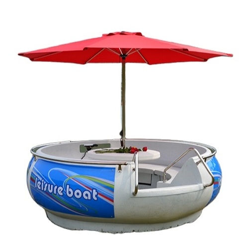 High Quality Floating Barbecue Party Electric Grill Leisure BBQ Donut Boat for Sale