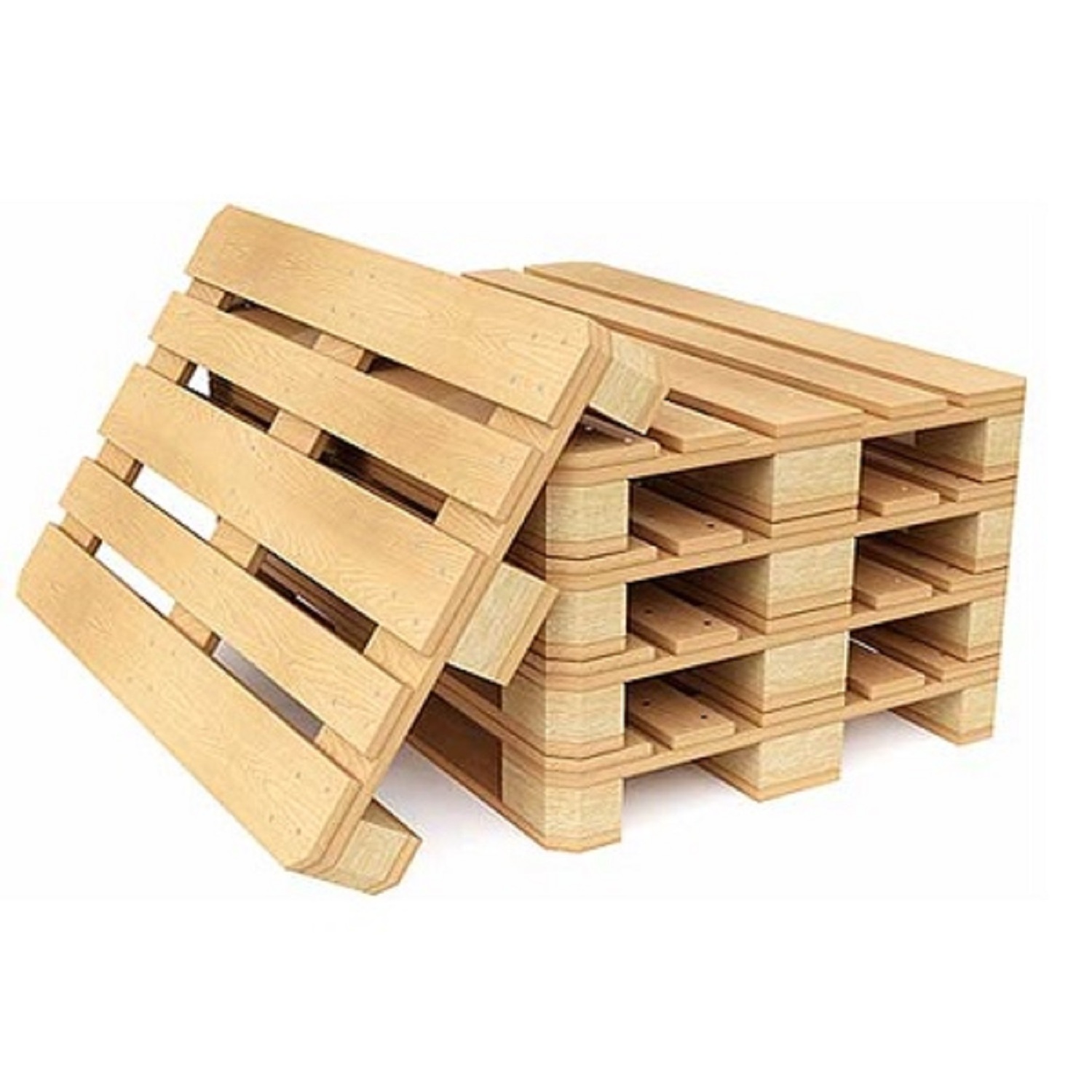 Epal Wooden Pallet / Industrial Heavy Stacking Wood Pallet Double Face