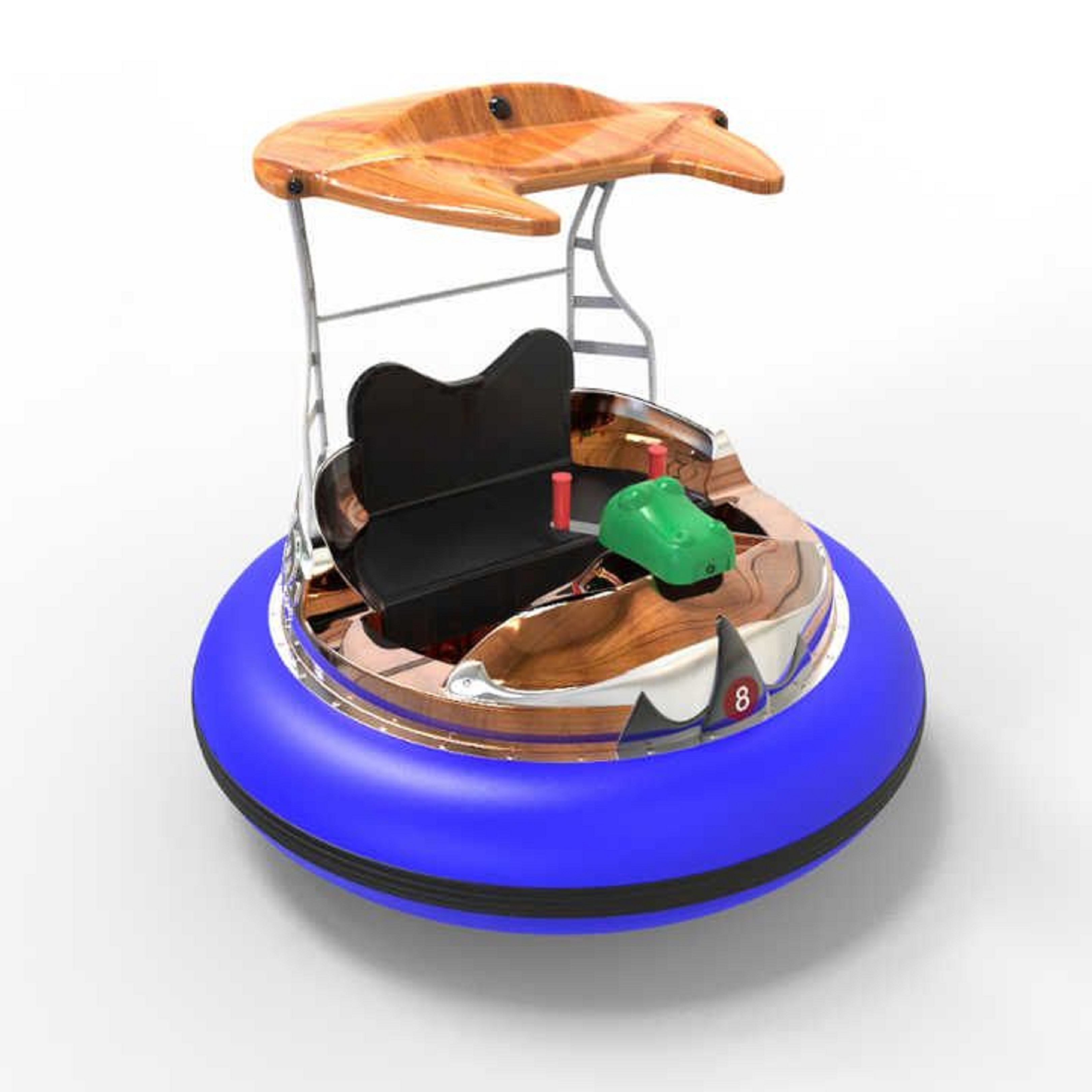 Floating Electric Leisure BBQ Boat Donut with Barbecue Grill