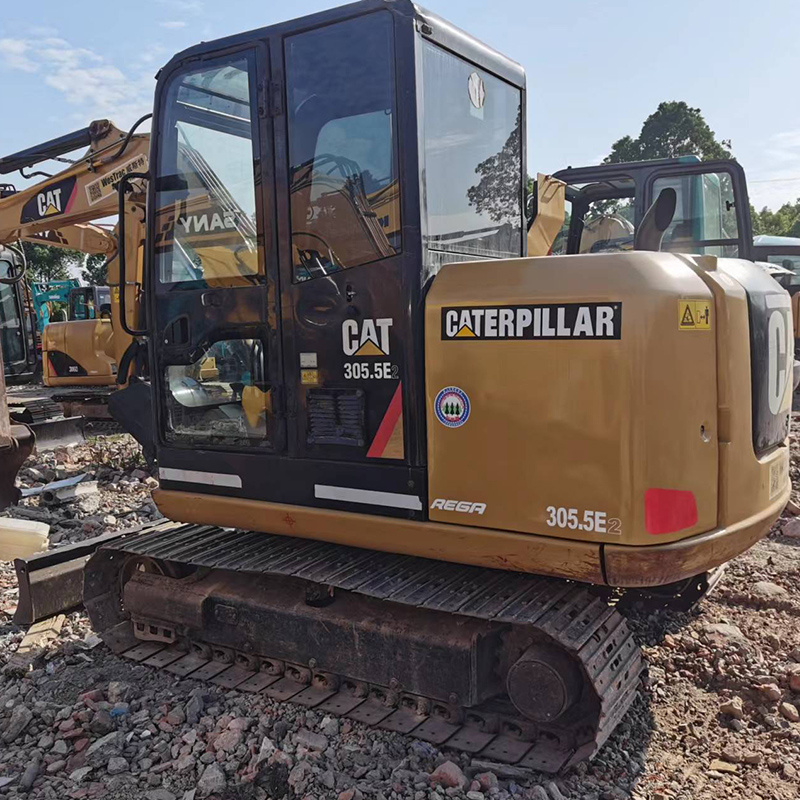 Used Digging Machine with Cheap Price Excavator CAT 305.5E2  Best-Selling Efficient Digshell