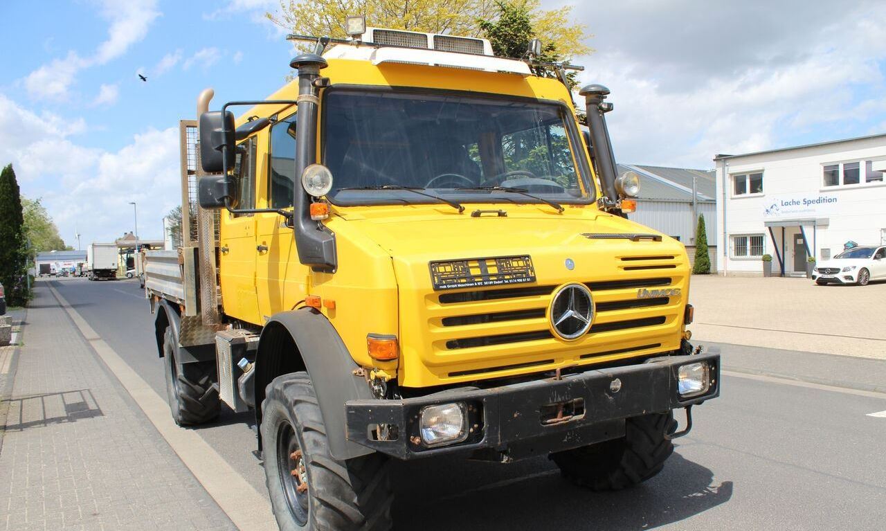 8-speed manual Transmission USED MERCEDES-BENZ UNIMOG Trucks For Sale / Used 1991 MERCEDES BENZ UNIMOG U2100 for Sale