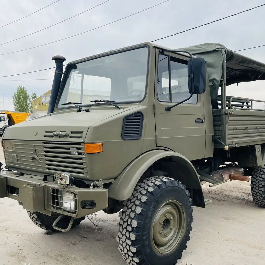 8-speed manual Transmission USED MERCEDES-BENZ UNIMOG Trucks For Sale / Used 1991 MERCEDES BENZ UNIMOG U2100 for Sale