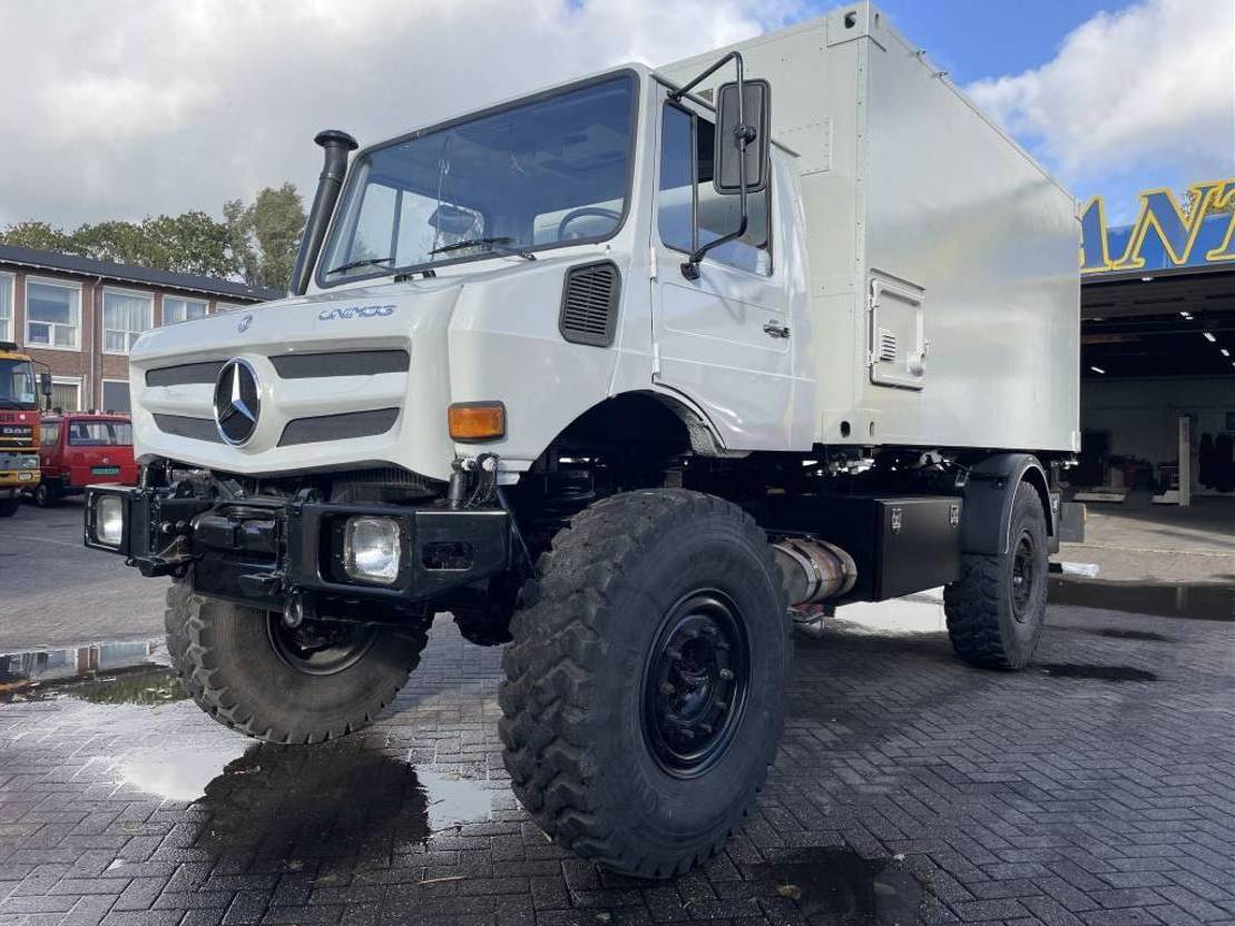 8-speed manual Transmission USED MERCEDES-BENZ UNIMOG Trucks For Sale / Used 1991 MERCEDES BENZ UNIMOG U2100 for Sale