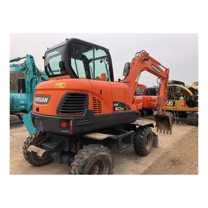 DOOSAN DX60W Used Wheel Excavator