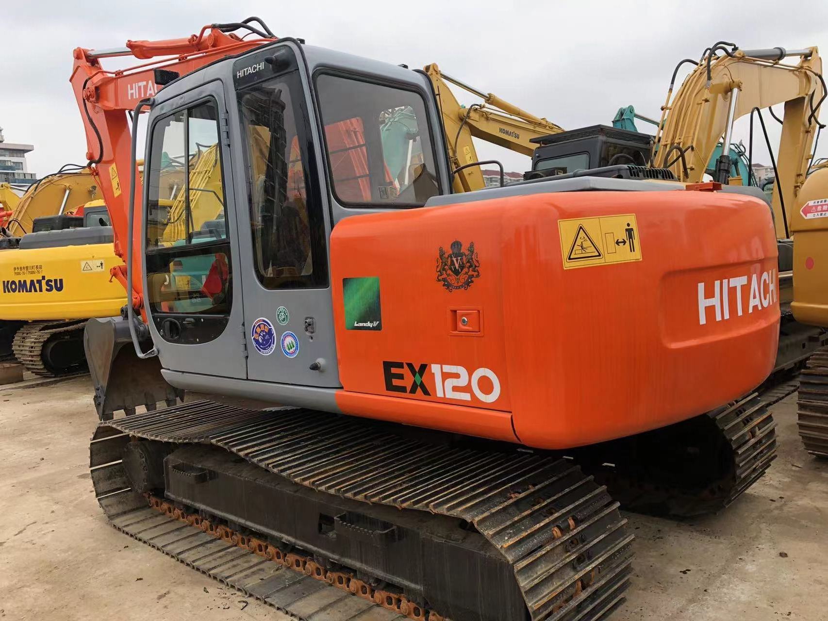 Factory price and quality 12 Ton  HITACHI ZX120 second hand Hydraulic Excavator used excavator for sale