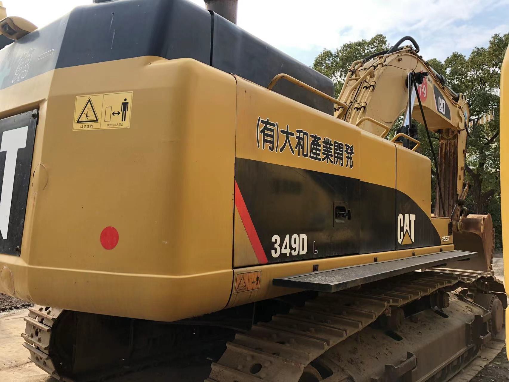 Best price 49 ton  big crawler excavator CAT 349 used excavator in good condition for sale