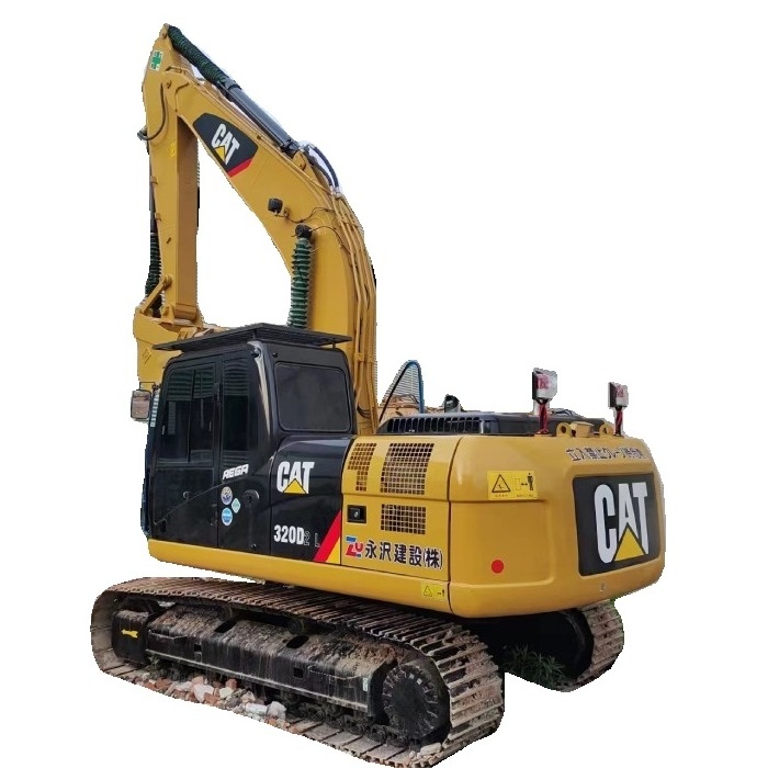 Used Japan surplus excavadoras CAT 320 320C 320B 320D2 320GC 320DL excavator good condition and original design used excavator