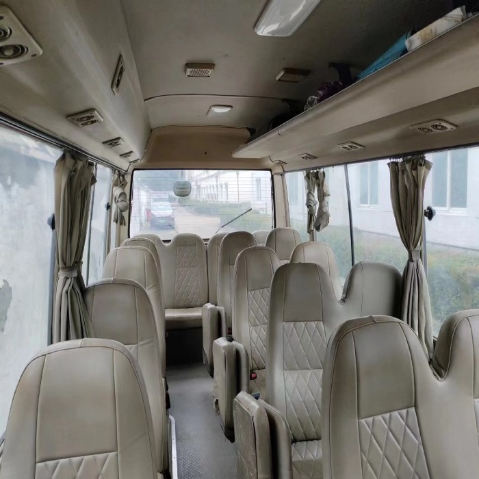 used  Original Japan Used Toyo ta Coaster Mini Bus For Sale Toyo ta Coaster Passenger Bus