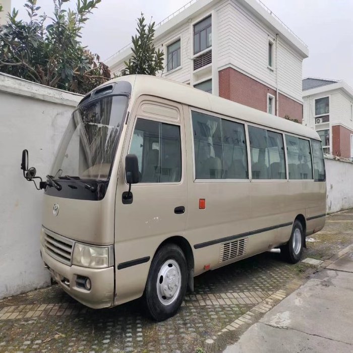 used  Original Japan Used Toyo ta Coaster Mini Bus For Sale Toyo ta Coaster Passenger Bus