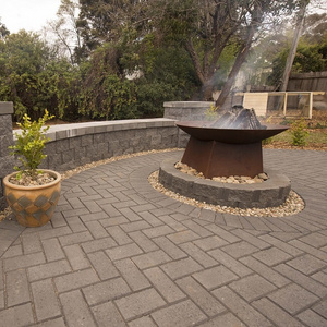 Mesh Paving Stone Type granite cobblestone driveway pavers lowest Price