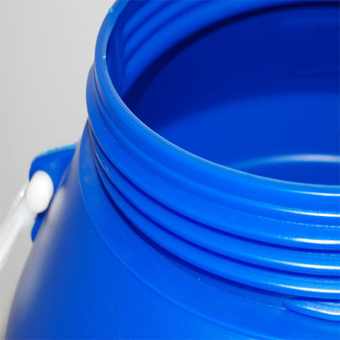 200L plastic drum blue HDPE chemical sealed oil barrel 200 litre /KG blow molding bucket double lid 55 gallon plastic drum