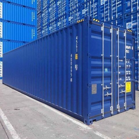 High quality New, Used and Refurbished 40ft High Cube Shipping Containers available for sale in bulk