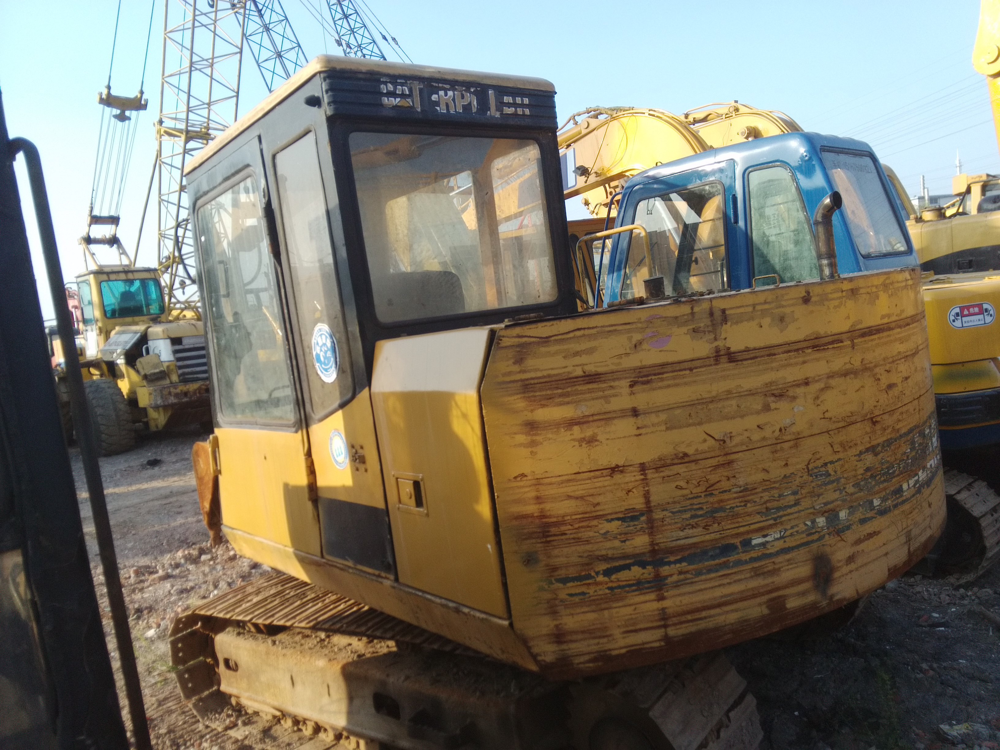 Used Excavator Caterpillar E70B for sale  good quality cheap price caterpillar e70b excavatorJapan Brand on sale