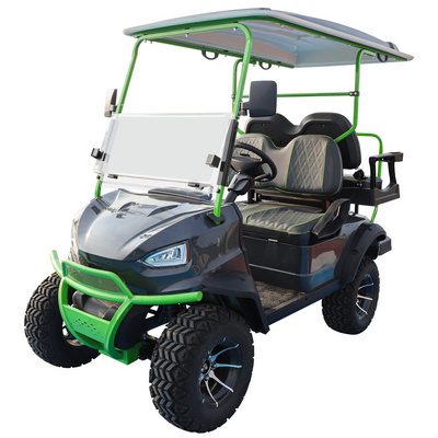 Wholesale 800W 60V Electric Elderly Mobility Scooter 4 Wheel Mutlifuction Long Range Golf Cart With Roof