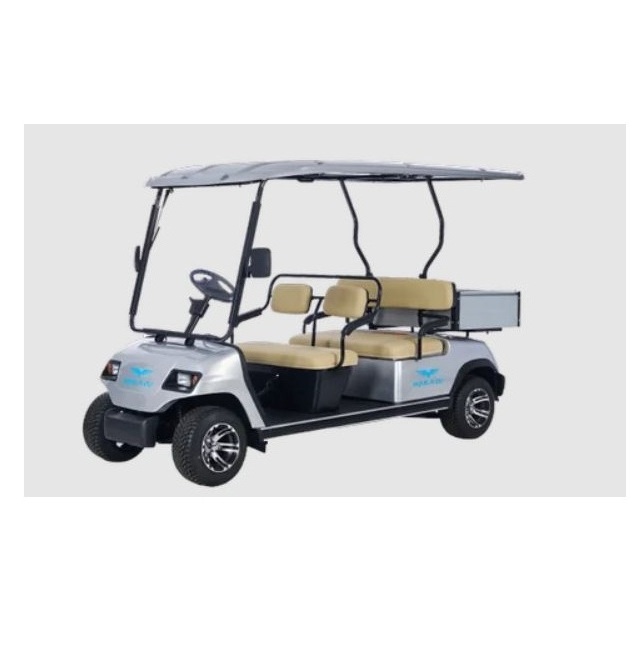 Premium 4 Wheel Electric Golf Buggy Luxury 72v High Power 4 Passenger Lifted Electric Golf Cart