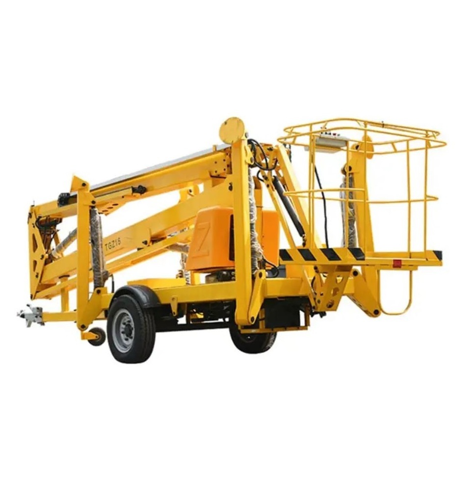 32ft 52ft Lift platforms 24m 22m articulated boom lift cherry picker for sale 59 feet For Sale