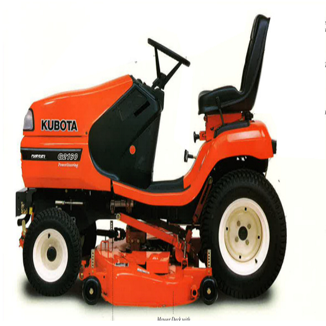 Kubota Lawn Mower with 25HP Gasoline Engine Wholesales price for sale