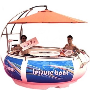 Leisure Sightseeing Barbecue Tea Tasting Boat Equipment Water Rides BBQ Boat