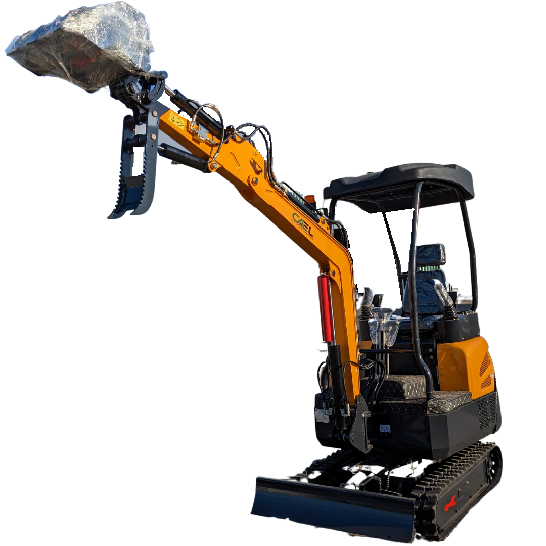 3.8ton factory price high quality with engine mini crawler excavator with side boom and A/C hot sale 2023