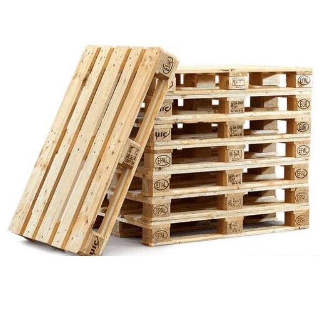 Competitive Price Wooden Pallets In Use Compressed Wood Pallet Customized Packaging Ready To Export From Manufacturer