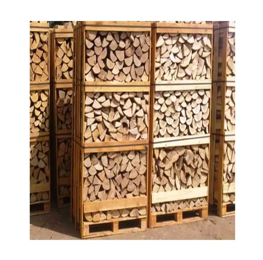 Firewood on Crates cheapest kiln dried quality firewood kindling firewood wood fire stick kiln dried logs firestarter