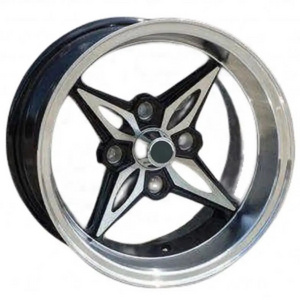 Truck wheels alloy car rims with 4x100 4x114.3 size 13 14 15 inch wheel 13x7 14x8 15x7.5 et-5 et-8 et-13 machine chrome lips