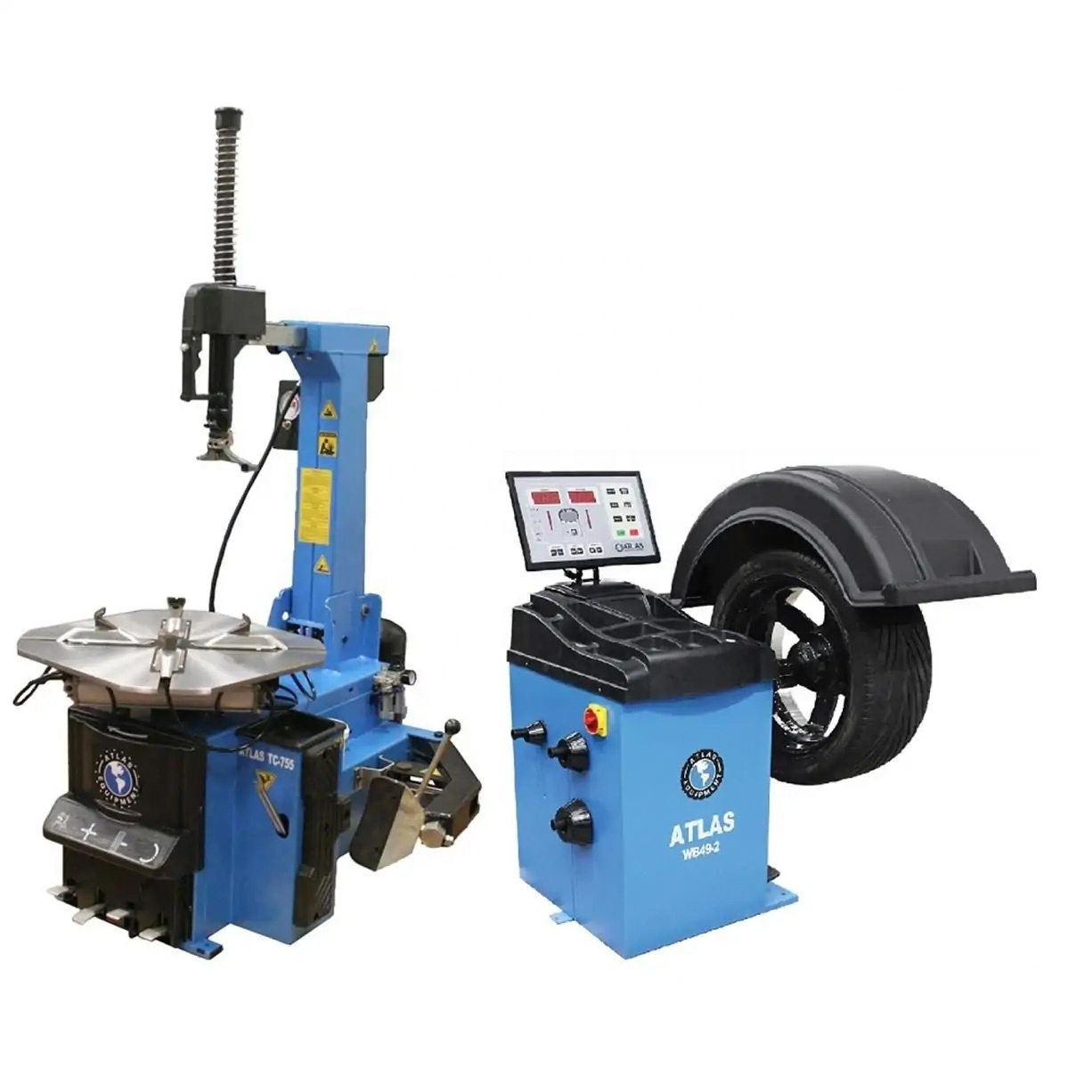 Fostar Customization One-stop Solution Tire Machinery Equipment Tire Changer and Wheel Balancing Machine Combo