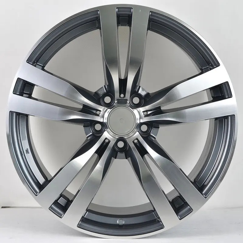 Top Best Selling Rims17 18 Inch 5x112 5x114.3 Gray Alloy Casting Wheels New Style For Audi RS4 RS6 A4 A5 A6 S4 S5 S6 Q5 SQ5