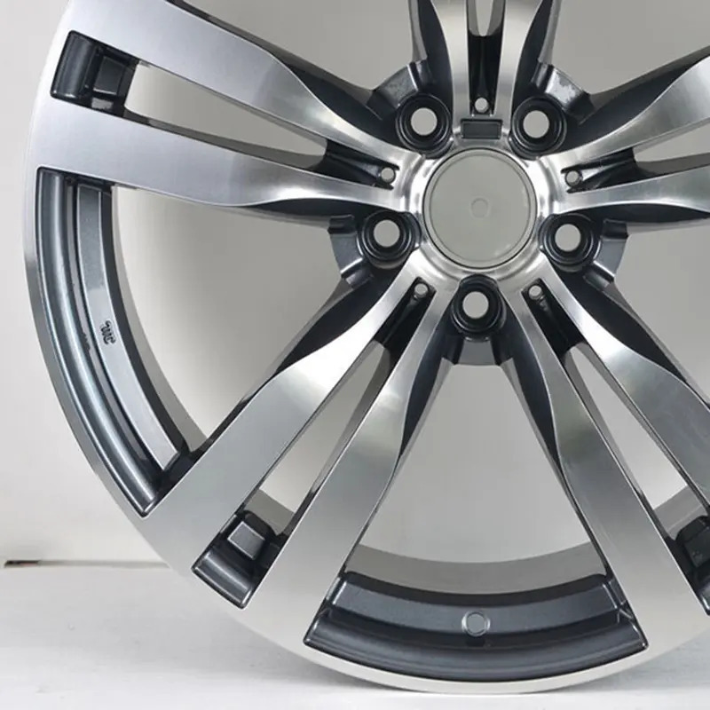 Top Best Selling Rims17 18 Inch 5x112 5x114.3 Gray Alloy Casting Wheels New Style For Audi RS4 RS6 A4 A5 A6 S4 S5 S6 Q5 SQ5