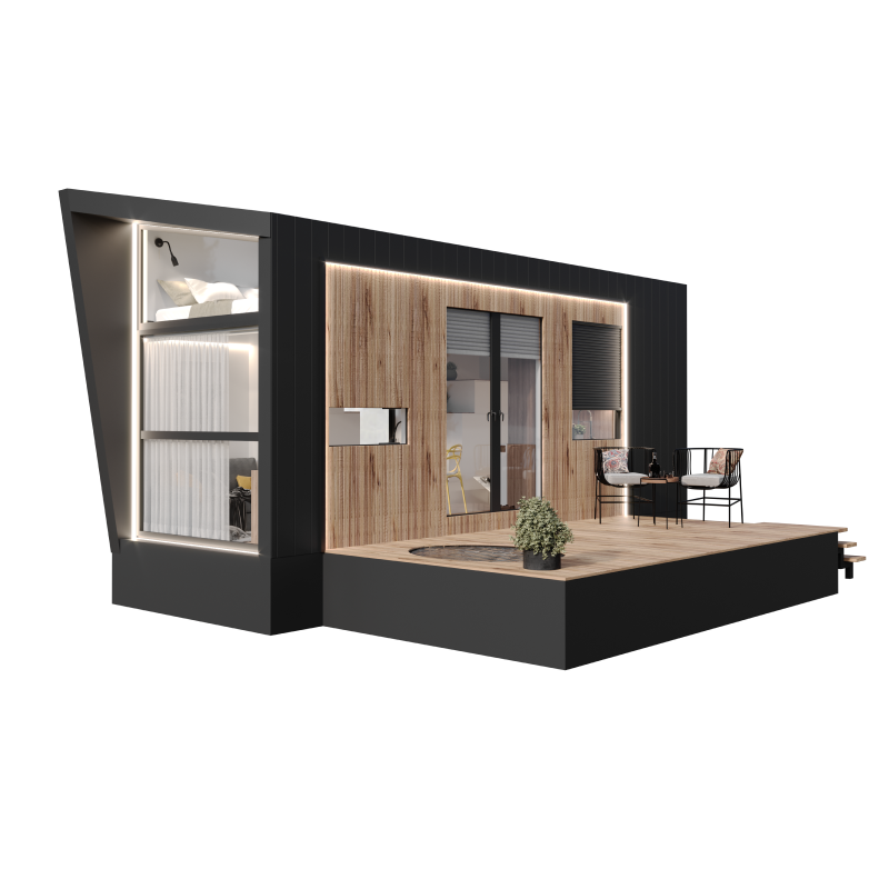 Ready made 3 bedroom prefabricated house prefab modular homes expandable container house tiny houses