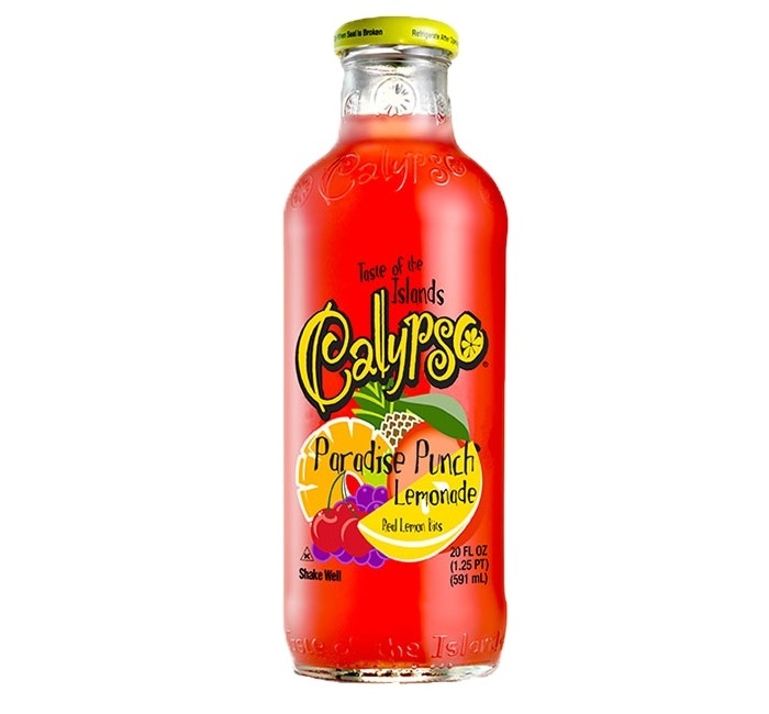 100% Fresh Calypso Lemonade Fruit Soda Soft Drinks Calypso Carbonated Drinks, Calypso Fruit Drinks, Calypso USA drinks Calypso S