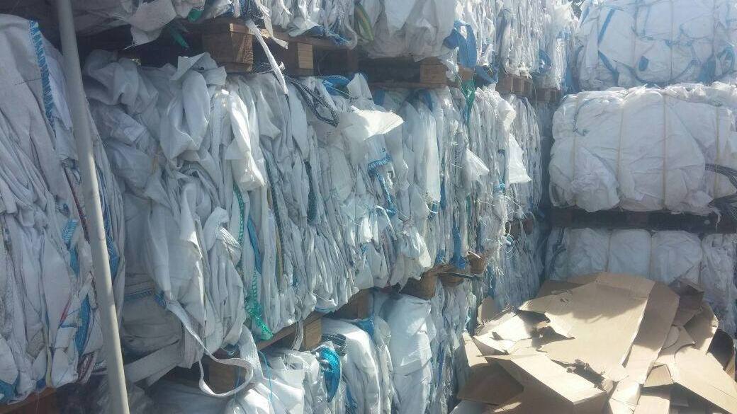 Used PP woven Jumbo 1 ton big bags 1000kg fabric FIBC bag bulk 1.5 ton 1500kg bulk Jumbo Bags