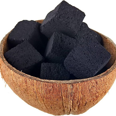 How Price Natural Hard Coconut Hookah Charcoal Shisha Coal  for sale