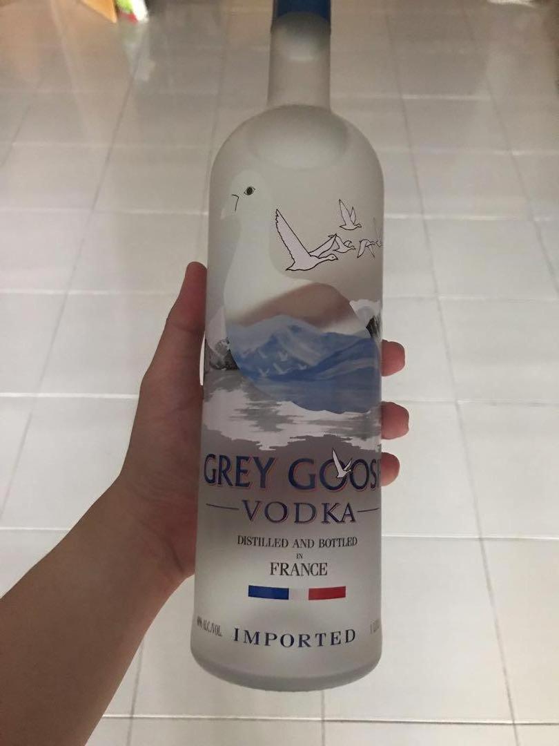 Original French Grey Goose 1L Vodka / Vodka alcoholic drinks