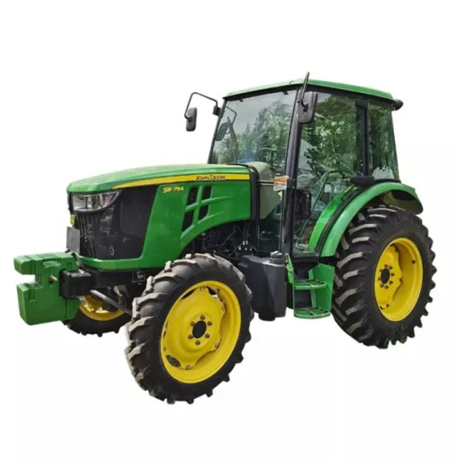 Original Used Second Hand New Wheel Tractor 4x4wd John Deere with front loader 120hp TO 190hp