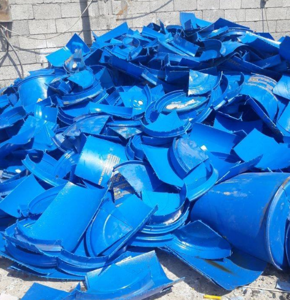 200L plastic drum blue HDPE chemical barrel 200 litre/KG blow molding bucket double lid 55 gallon plastic drum