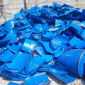 200L plastic drum blue HDPE chemical barrel 200 litre/KG blow molding bucket double lid 55 gallon plastic drum