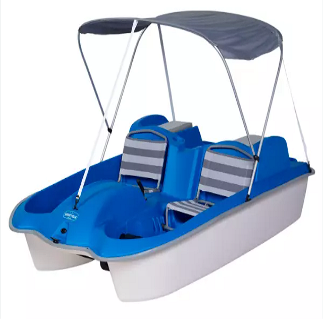 Popular Factory Adult Inflatable Pedal Water Exercise Cycle Light Weight Inflatable Floating Pedalo Boats for Sale