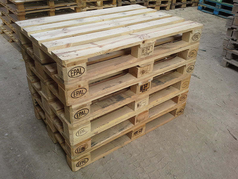 Heavy-Duty Euro Epal Pallet Compressed Wood Plastic Pallet Used Metal Pallets for Shipping