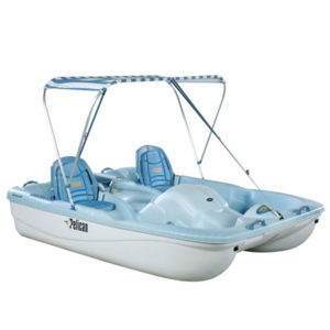 Popular Factory Adult Inflatable Pedal Water Exercise Cycle Light Weight Inflatable Floating Pedalo Boats for Sale