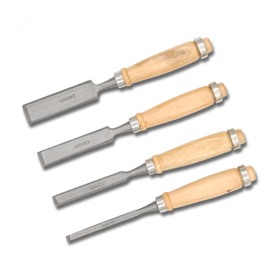 Professional Wood Carving Chisel Set 6/12/19/25mm Wood Turning Chisels High Quality Carpenter Chisel Hand Tools