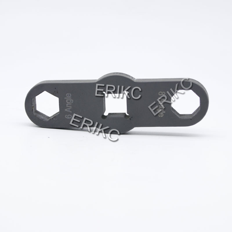 ERIKC New 2 in 1 Octagonal Sleeve Wrench Tool 6 and 8 Point Angles E1023510 For Diesel Common Rail Injector Nozzle