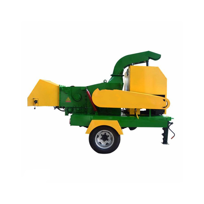 forestry Machinery 22hp 40hp 50hp Wood Chipper Shredder wood chipper machine tree branches shredder 8 inch diesel self-power