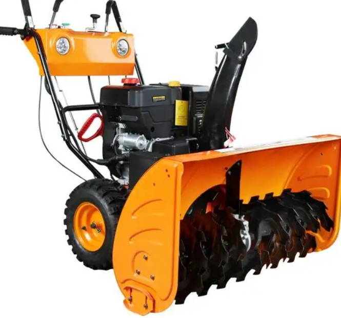 VOL-2220 Walk behind automatic snowblower machine snowblower sweeper snow removal machine