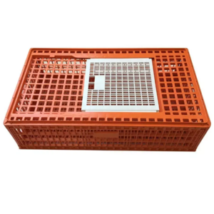 2023 sale Factory Direct Large Foldable Plastic Chicken Cage Transportation Crate