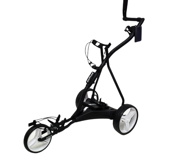 Premium Grade Top 3 Wheel Adjustable Golf Steel Rental Trolley for sale