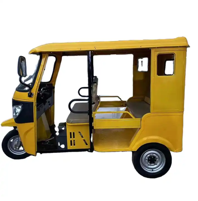 3 Three Wheel Passenger Tricycle Motor Auto Three Wheeler Rickshaw for sale