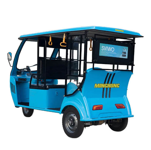 3 Three Wheel Passenger Tricycle Motor Auto Three Wheeler Rickshaw for sale